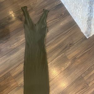 Forever 21 knit body on maxi dress size med